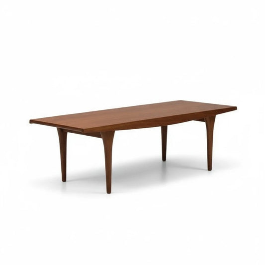 Mid-Century Coffee Table – Younger John Herbert Design | Solid Wood Legs, Warm Tones