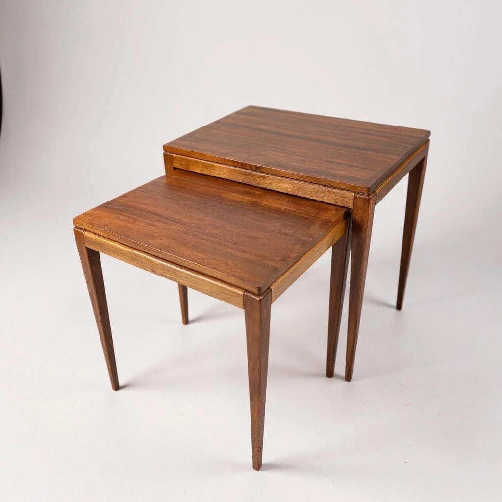 Midcentury Gordon Russell Nest of Tables | Set of Two Vintage Side Tables
