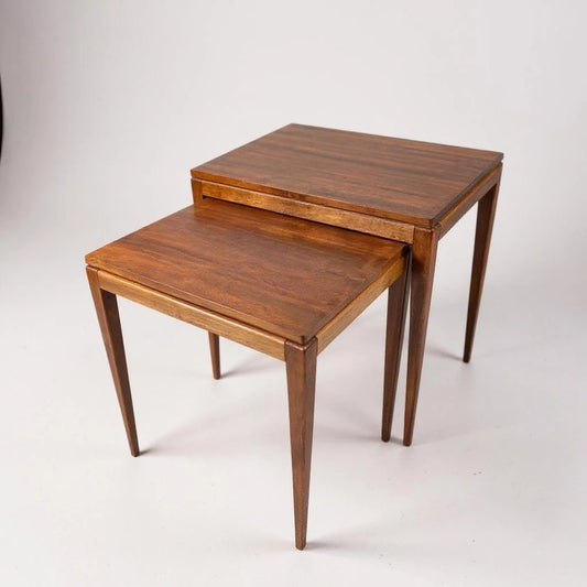 Midcentury Gordon Russell Nest of Tables | Set of Two Vintage Side Tables