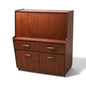Mid-Century Austinsuite Secretary Bureau – Teak Writing Desk & Storage Cabinet