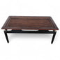 Mid-Century G Plan Librenza Coffee Table | E. Gomme 1960s Teak & Black Frame | Distressed Reverse