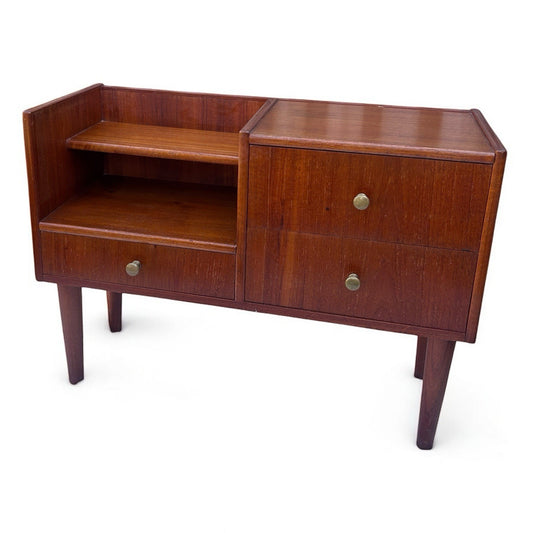 Mid Century Danish Teak Telephone Table