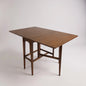 Mid Century Jentique Drop Leaf Dining Table – Extendable Space-Saving Table