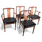 Danish Teak Dining Chairs Set of Four – Henning Sørensen Mid Century Design
