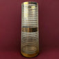 Mid Century Gold Banded Vase