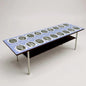 Mid-Century Formica Coffee Table with Retro Printed Top | 1960s Vintage Furniture