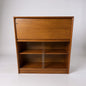 Mid Century Modern Herbert Gibbs Teak Bookcase Bureau Cabinet