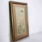Vintage 1970s Chinese Silk Embroidered Tapestry Frame