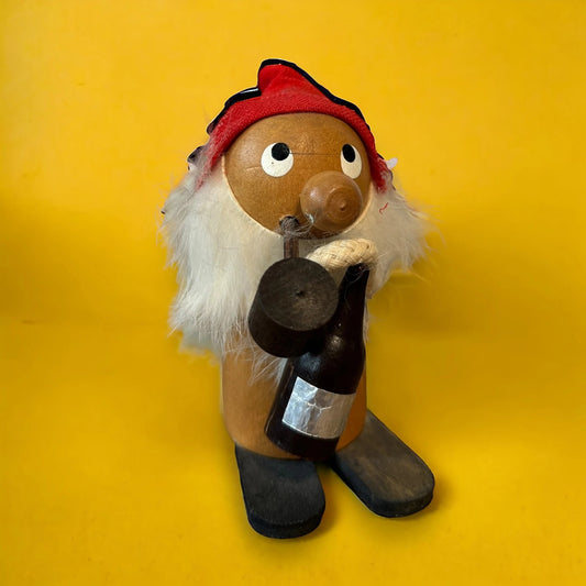 Mid Century Danish Gonk Wood Figure