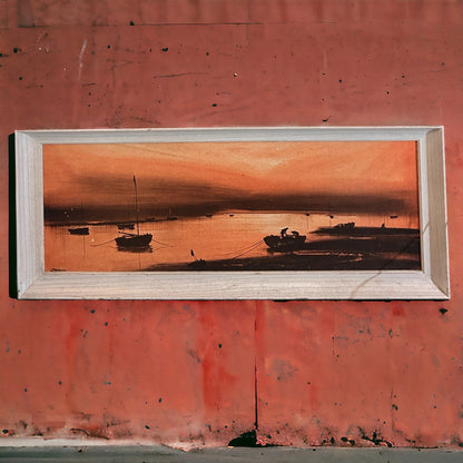 Mid Century Autumnal Landscape Art