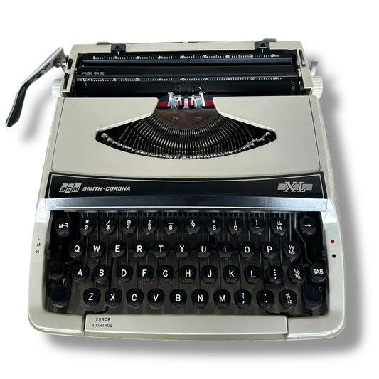 Mid Century Modern Smith Corona XL Portable Typewriter