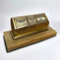 Mid Century Brass Perpetual Calendar
