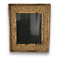 Vintage 1970s Tortoiseshell Bamboo Picture Frame