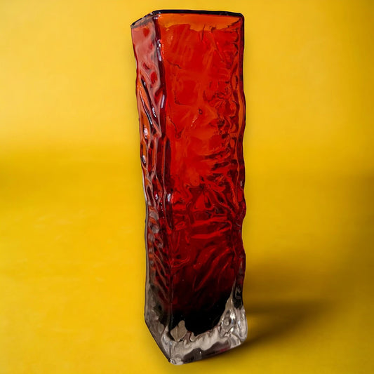 Mid Century Japanese Glass Vase