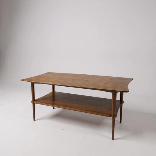 Mid Century Modern Formica Surfboard Coffee Table