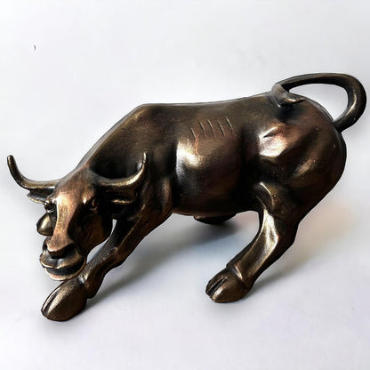 Mid Century Wall Street Bull Statue