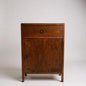 Vintage CC41 Art Deco Walnut Bedside Cabinet
