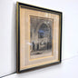 Vintage 1950s Exeter Church Framed Picture