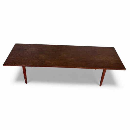 Mid-Century Teak Coffee Table – 1960s Modern Design