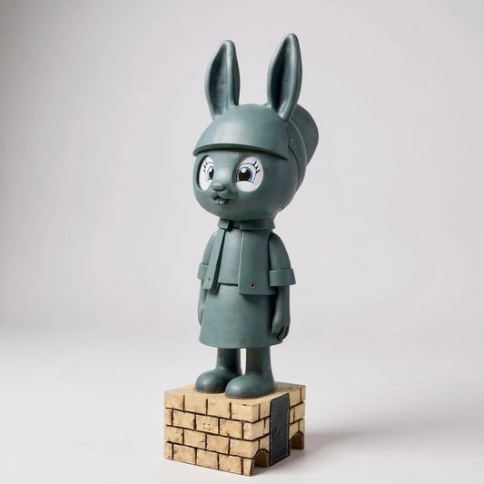 Life-Size Pop Art Bunny Sculpture 140cm Surreal Rabbit Statue