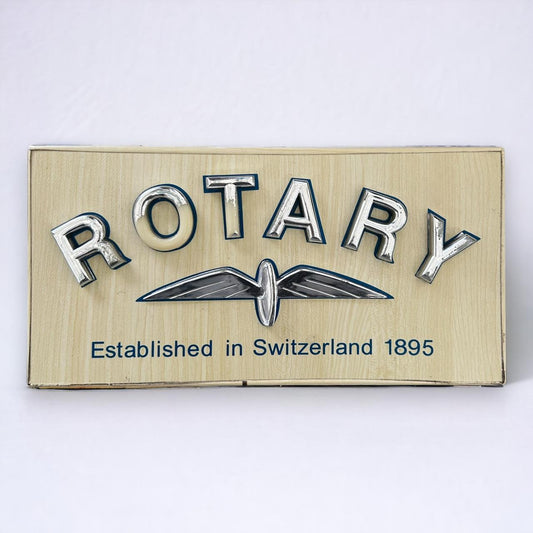 Vintage 1960s Rotary Watches Wall Plaque