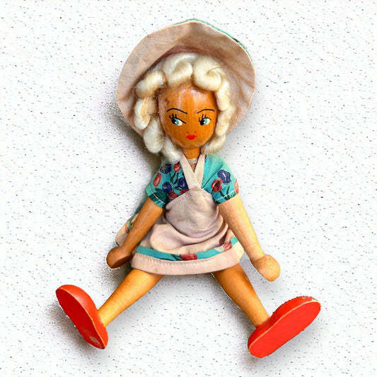 Vintage 1950s Polish Peggy Doll