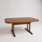 Vintage Danish Mid Century Extending Dining Table – Teak Scandinavian Modern Table