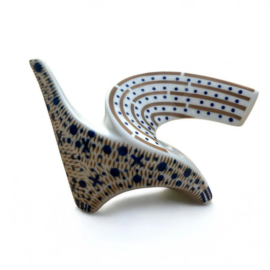 Mid Century Spanish Sargadelos Ceramic Art Sculpture