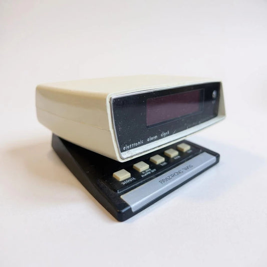 Mid Century Prinztronic TM120 Electronic Alarm Clock