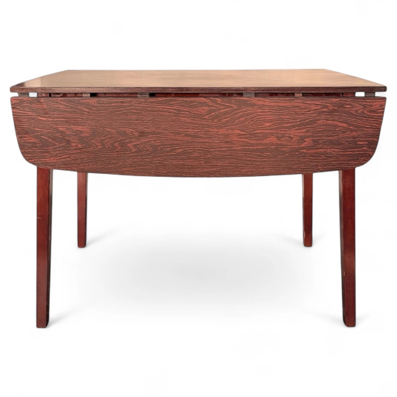 Vintage Schreiber Drop-Leaf Dining Table – Mid-Century Rosewood Effect