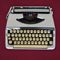 Mid Century Brother Deluxe 900 Portable Typewriter