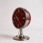 Mid Century Modern Space Age Red Big Ben Westclox Alarm Clock