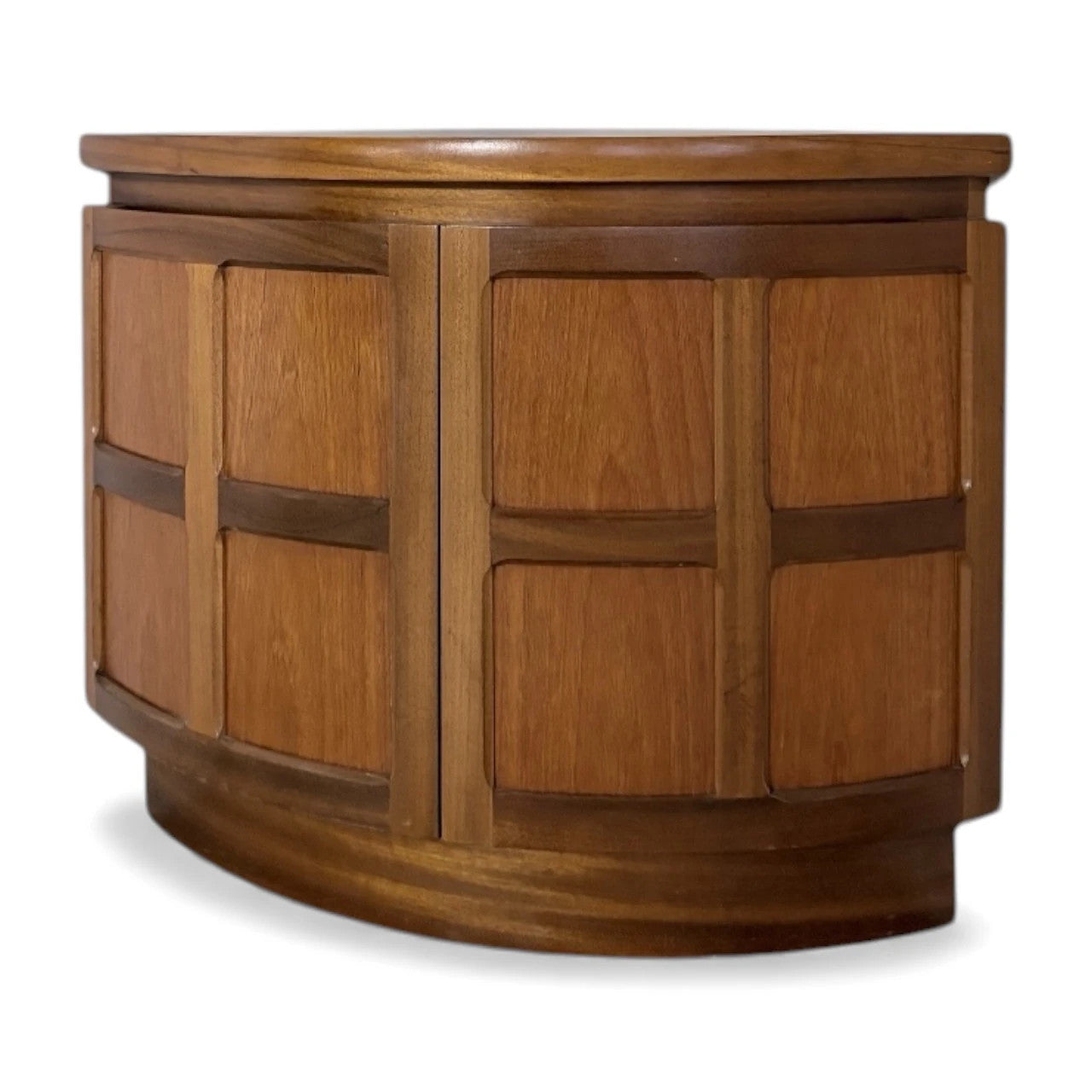 Nathan Mid-Century Corner Unit Teak Bedside Cabinet