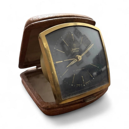 Vintage Junghans Bivox Travel Alarm Clock | 1950s German Folding Clock