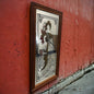 Vintage 1960s Alphonse Mucha Four Seasons Spring Long Mirror