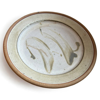 Mid Century Vintage Studio Pottery by Averil Ainley Large Stoneware Charger Plate