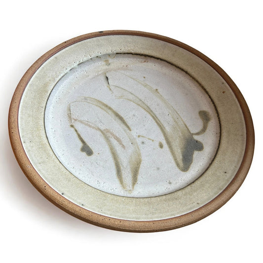 Mid Century Vintage Studio Pottery by Averil Ainley Large Stoneware Charger Plate