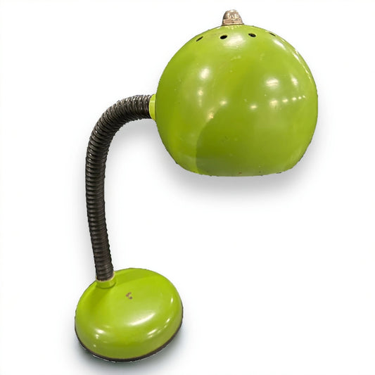 Mid Century Veneta Lumi Line Green Eyeball Lamp