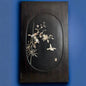 19th Century Japanese Inlaid Meiji Wood Panel