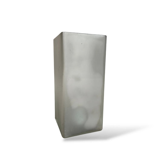 Vintage IKEA Frosted Glass Lamp – Minimalist Scandinavian Table Lamp