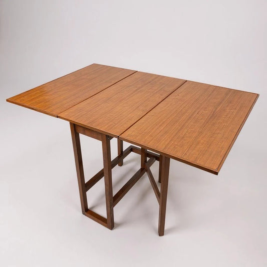 Mid Century Greaves & Thomas Teak Drop‑Leaf Dining Table | 1960s British Design