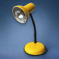 Vintage 70s Yellow Italian Lamp