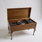 Vintage Ambassador Radiogram in Teak | 1970s Stereo Turntable, Cassette & Tuner