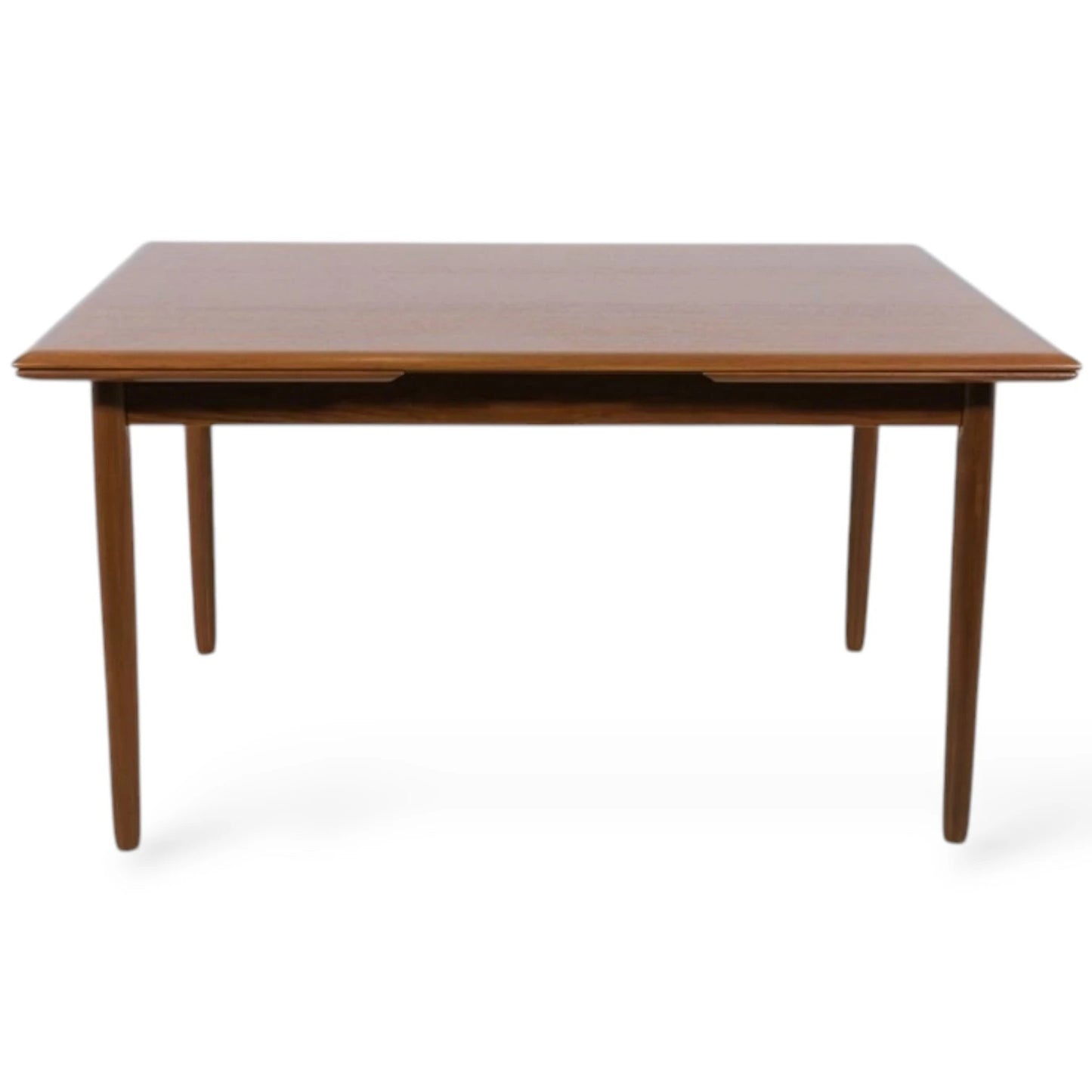 Mid Century Danish Teak Draw Leaf Dining Table | Extending Retro Table