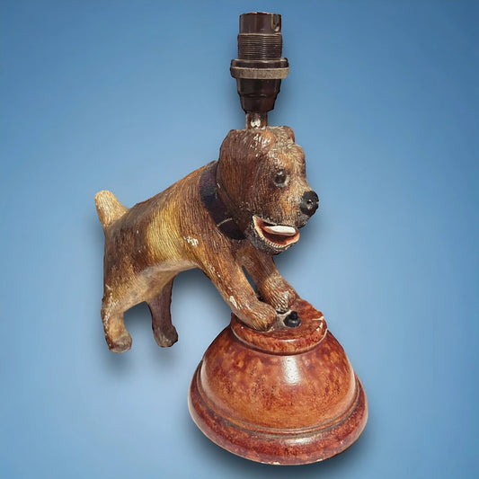 Vintage Novelty Dog Lamp