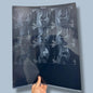 Vintage X Ray Knee Scan Acetate Film Clipping