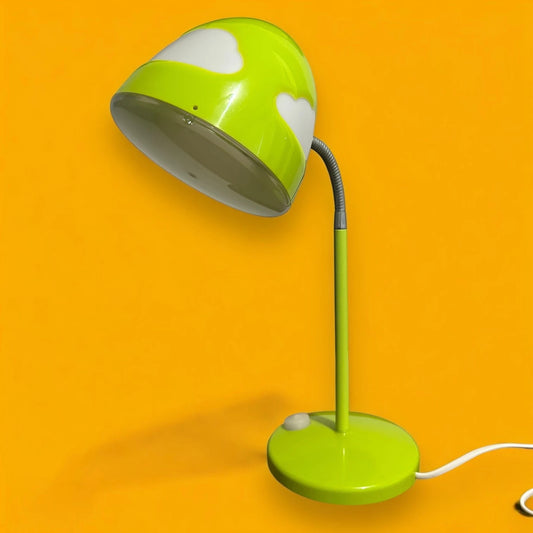 Vintage 90s Ikea Skojig Green Lamp