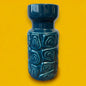 Mid Century Arthur Wood Blue Lava Vase
