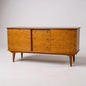 Mid Century Alfred Cox Elm Sideboard | Rare Blonde Elm Cabinet, 1960s British Design