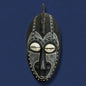 Mid Century African Carved Wood Wall Mask